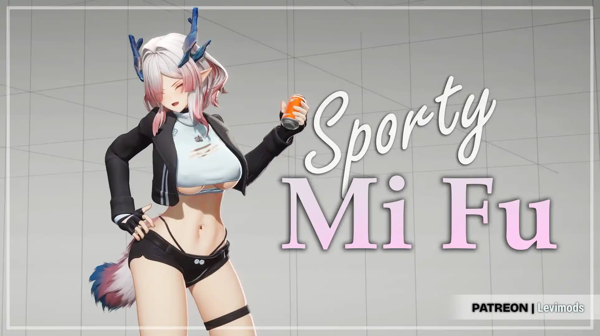 アークナイツ エンドフィールド ミ・フ Sporty Mi Fu mod