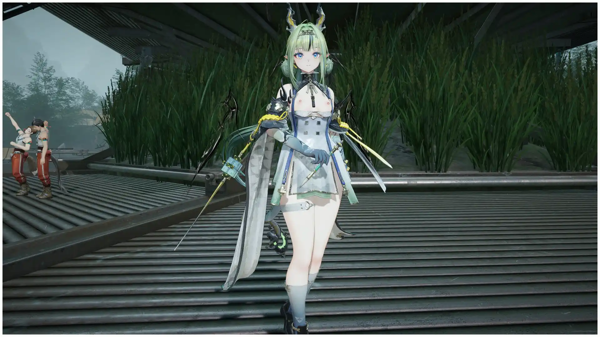 アークナイツ エンドフィールド スー Si Half Nude mod