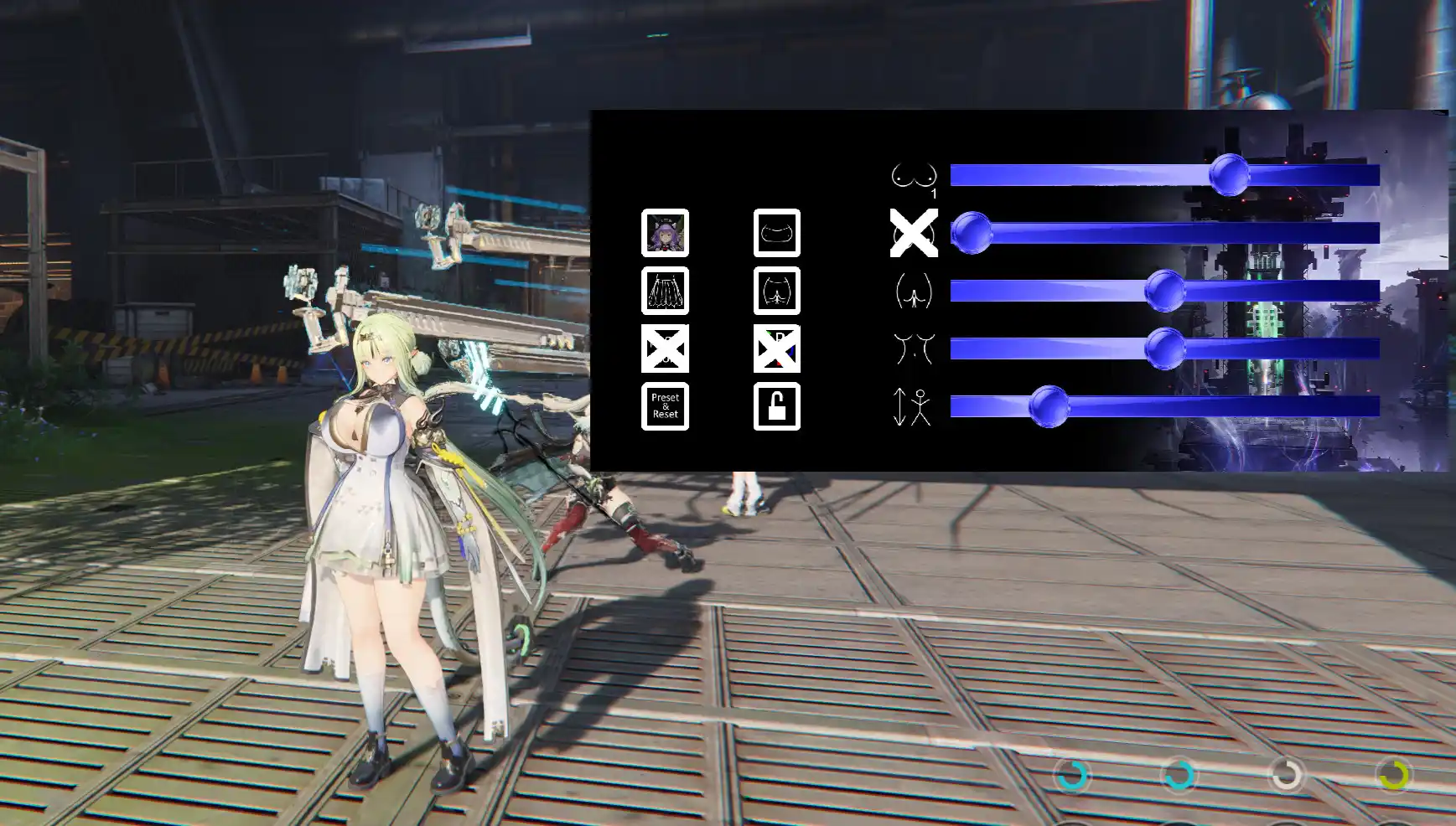 アークナイツ エンドフィールド スー Curvier Si Sliders mod