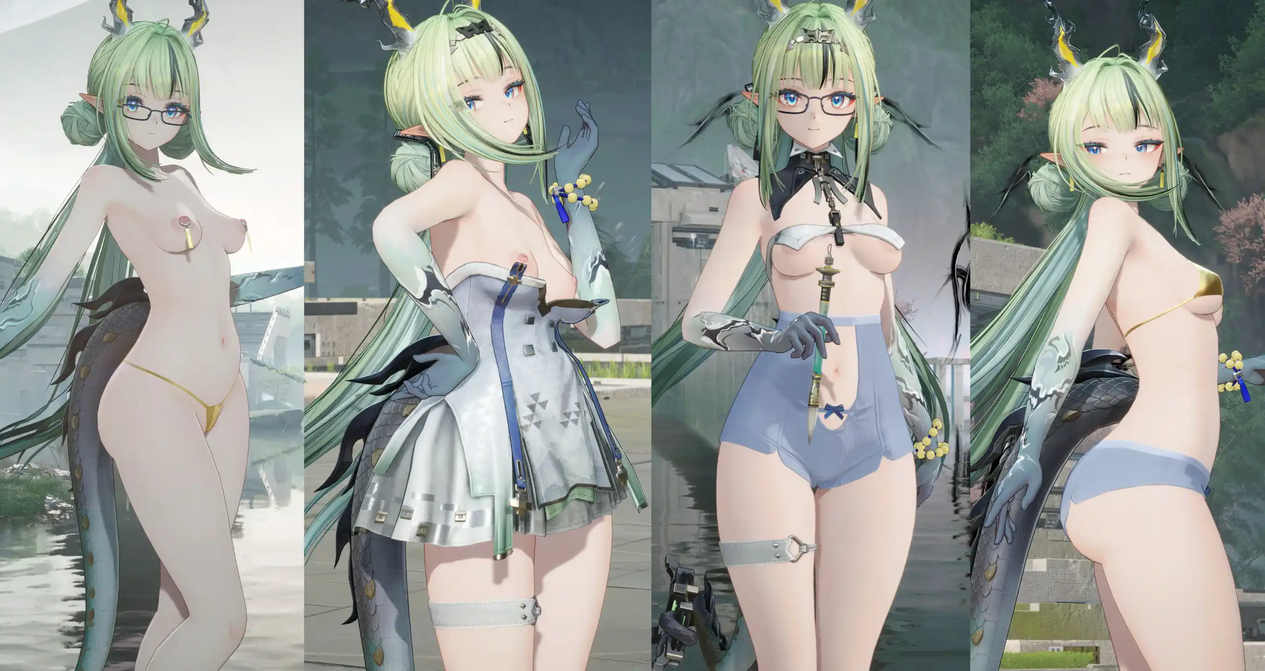 アークナイツ エンドフィールド スー Si - Fully Modular Outfit Mod (500LIKEGOAL) mod