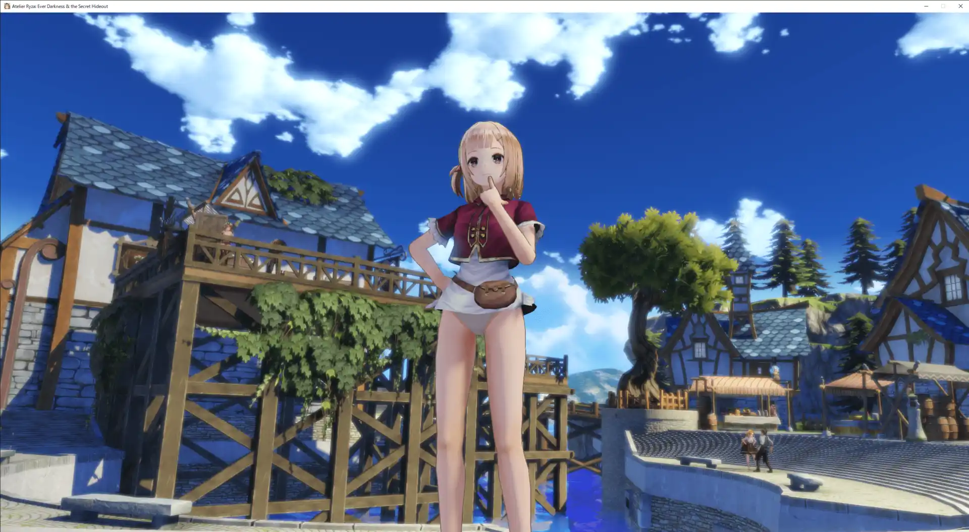 ライザのアトリエ1～常闇の女王と秘密の隠れ家～ Romy Skirt Hide mod