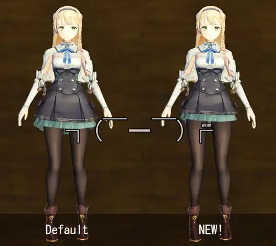 ライザのアトリエ1～常闇の女王と秘密の隠れ家～ Klaudia Short Skirt Edit mod