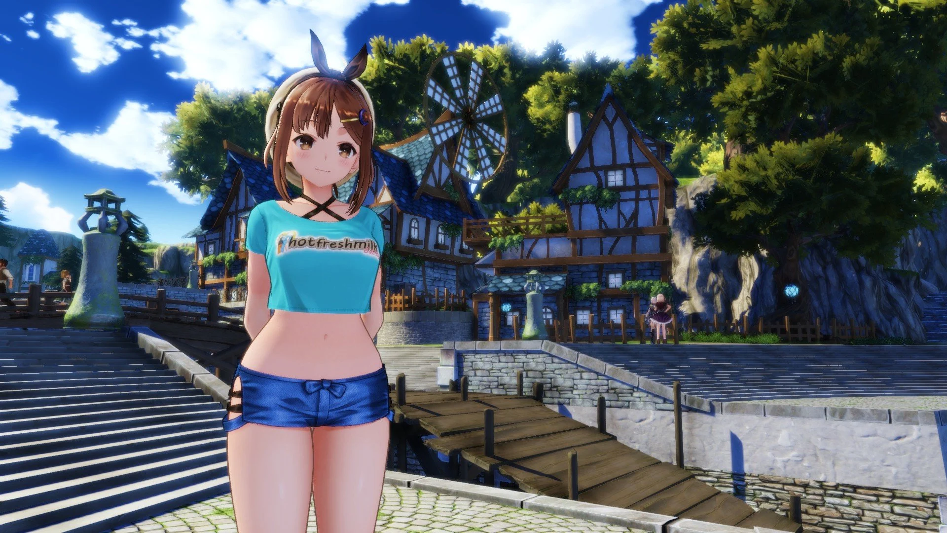 ライザのアトリエ1～常闇の女王と秘密の隠れ家～ Blue Skies Costume Edit mod