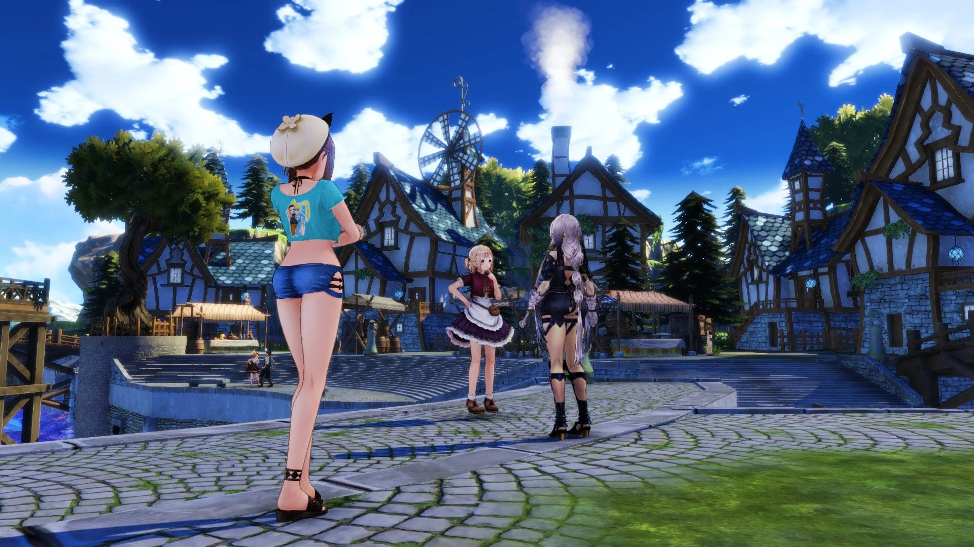 ライザのアトリエ1～常闇の女王と秘密の隠れ家～ Blue Skies Costume Edit mod