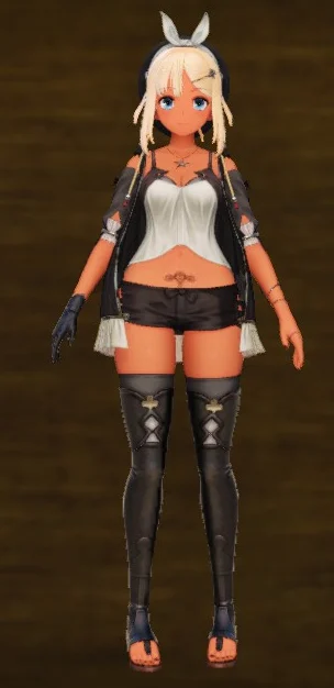ライザのアトリエ1～常闇の女王と秘密の隠れ家～ Gyaru Black Ryza 1 mod