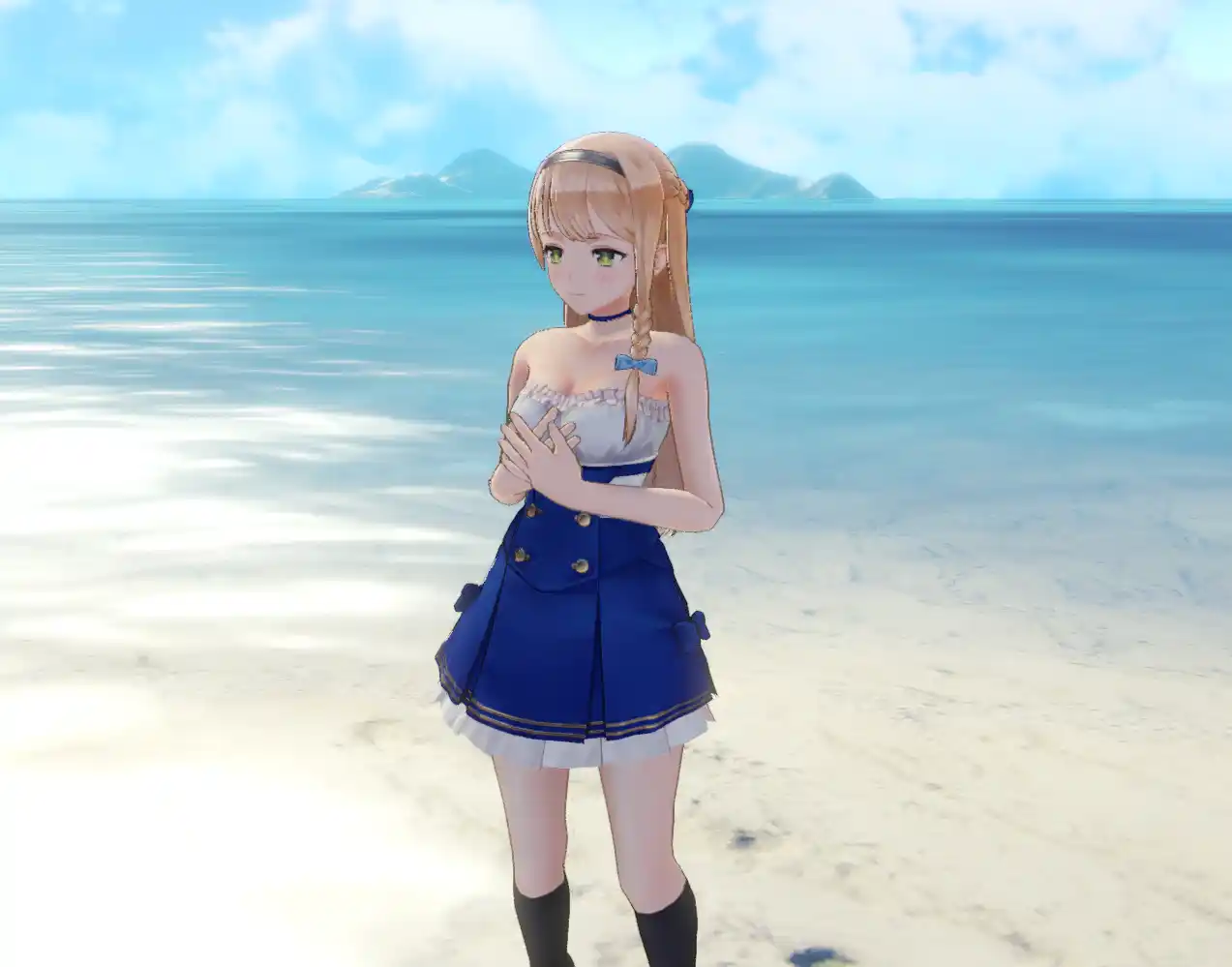 ライザのアトリエ1～常闇の女王と秘密の隠れ家～ Blue Sea Claudia Summer mod