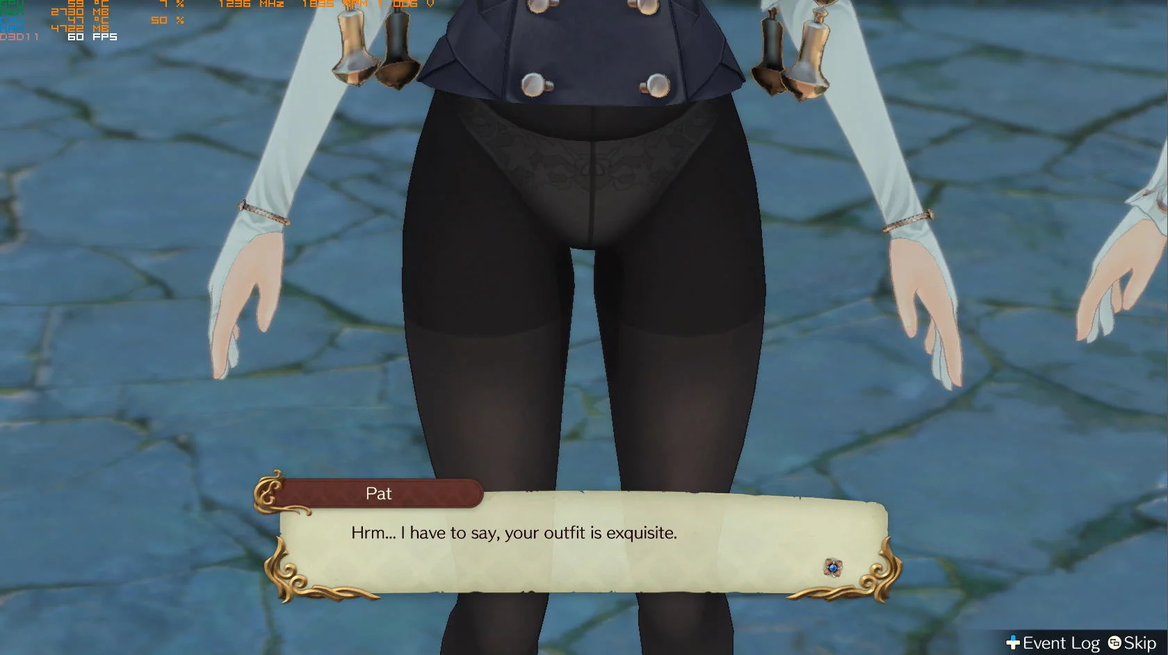 ライザのアトリエ1～常闇の女王と秘密の隠れ家～ Klaudia No Skirt mod