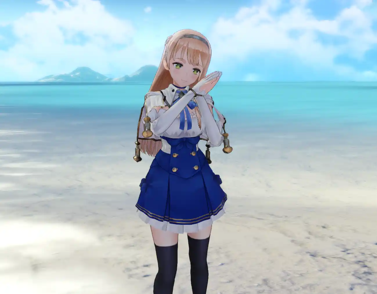 ライザのアトリエ1～常闇の女王と秘密の隠れ家～ Blue Sea Claudia mod