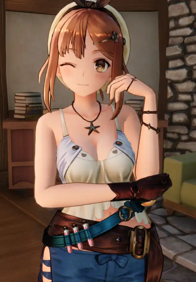 ライザのアトリエ1～常闇の女王と秘密の隠れ家～ Ryza Cleavage Edit mod
