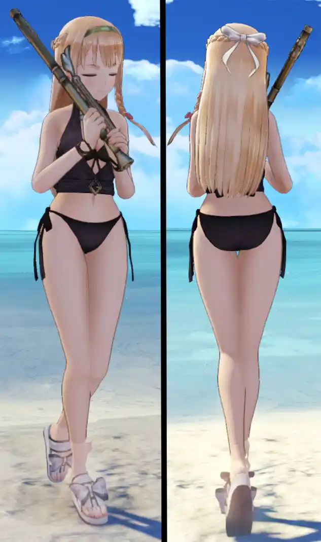 ライザのアトリエ1～常闇の女王と秘密の隠れ家～ Klaudia Swimsuit Without Skirt mod