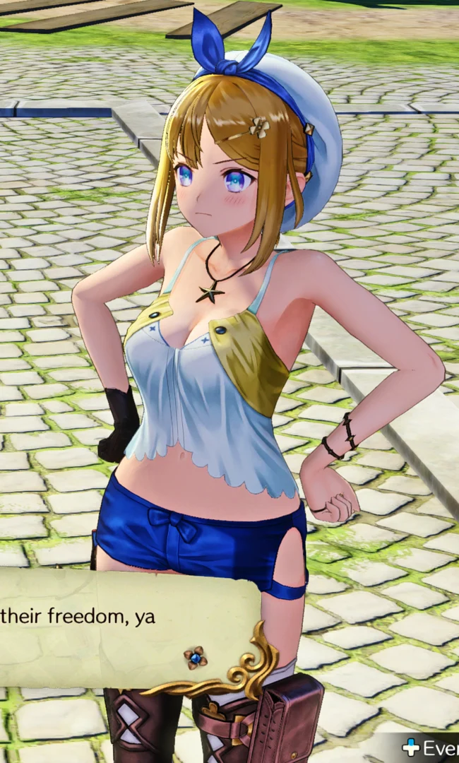 ライザのアトリエ1～常闇の女王と秘密の隠れ家～ Summer Outfit Without Belt mod