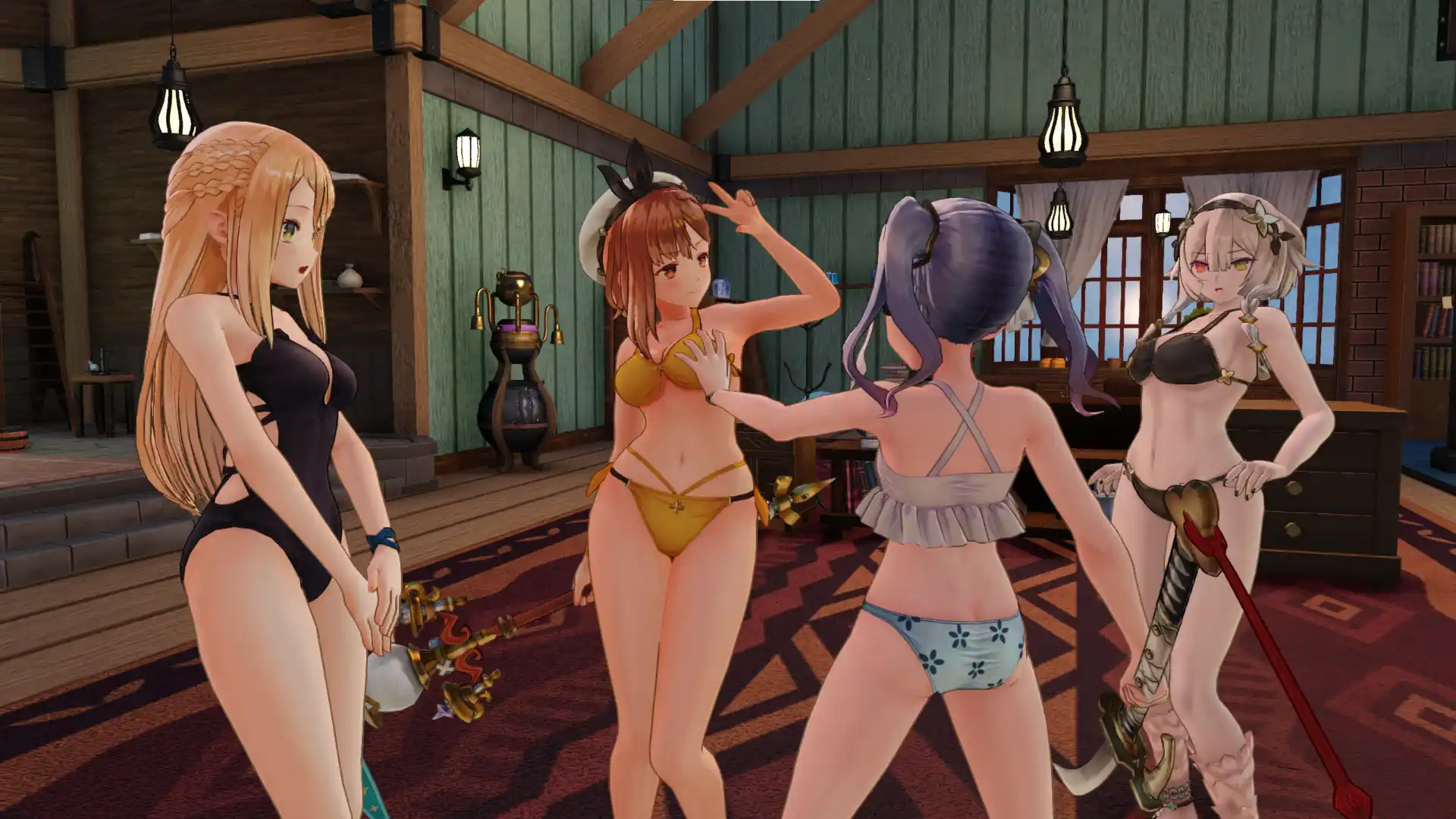 ライザのアトリエ2～失われた伝承と秘密の妖精～ 女性キャラ水着パック mod