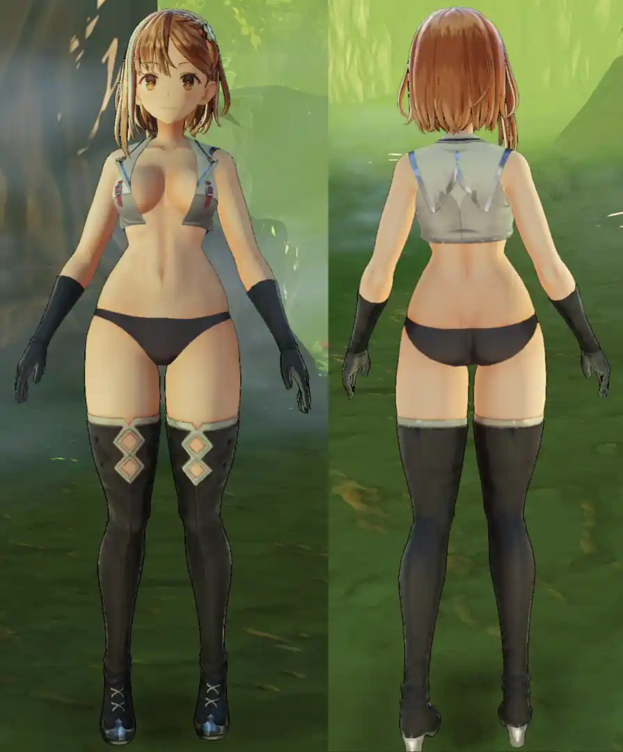 ライザのアトリエ2～失われた伝承と秘密の妖精～ ライザアクセサリ削除・パンツ色替え版 mod