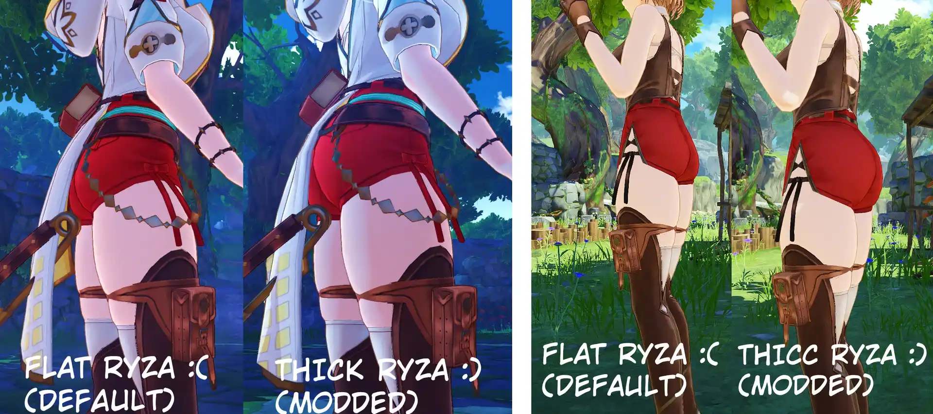 ライザのアトリエ3～終わりの錬金術士と秘密の鍵～ ライザヒップ体型変更 mod