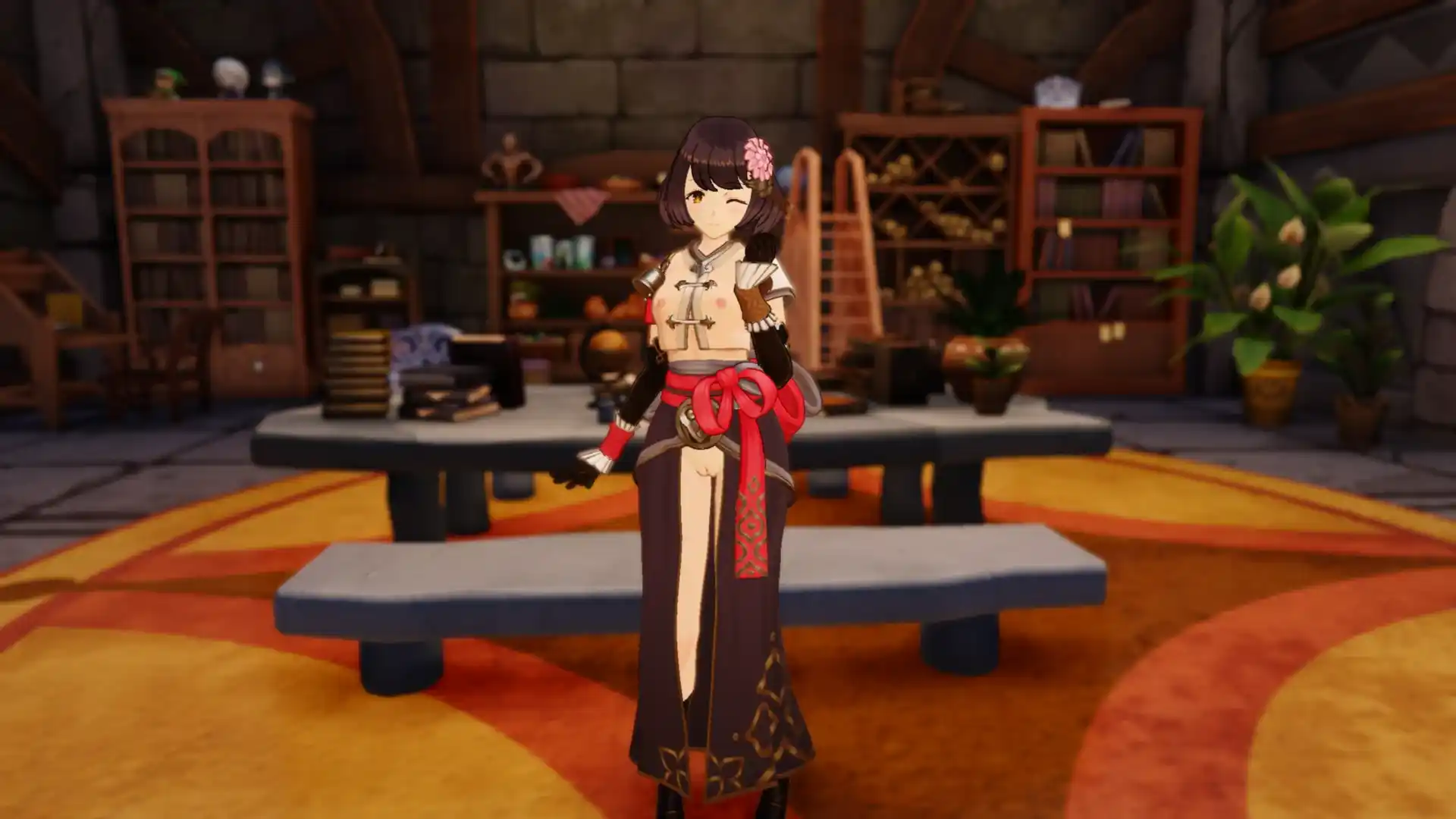 ライザのアトリエ3～終わりの錬金術士と秘密の鍵～ フェデリーカ色白テクスチャ mod