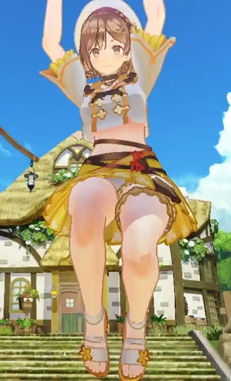 ライザのアトリエ3～終わりの錬金術士と秘密の鍵～ ライザ「クーケン渚のマリンルック」黒塗り解除 mod