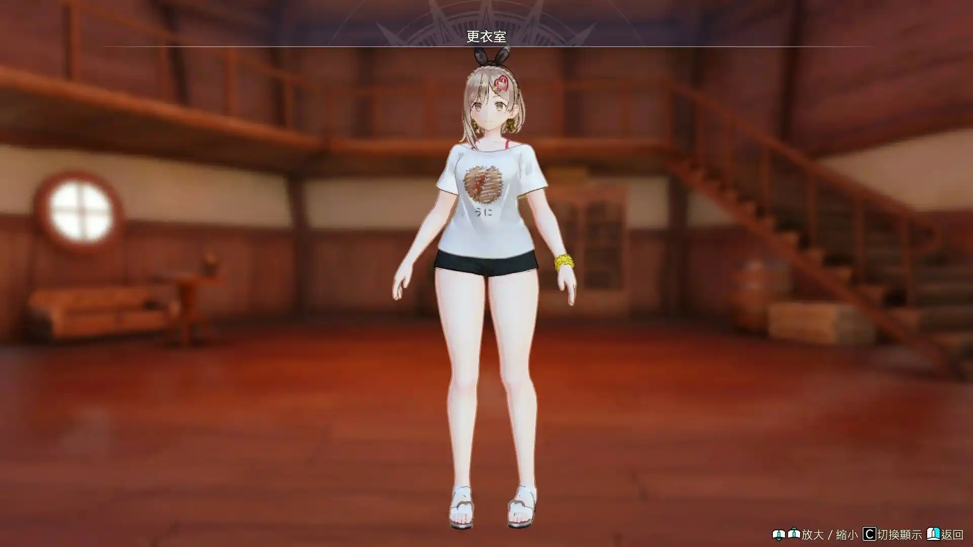 ライザのアトリエ3～終わりの錬金術士と秘密の鍵～ ライザ黒Tシャツmod mod