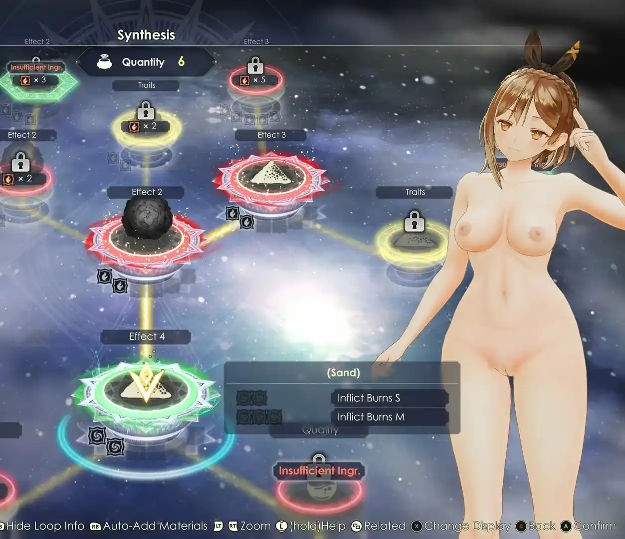 ライザのアトリエ3～終わりの錬金術士と秘密の鍵～ ライザ下着・ヌード移植 mod