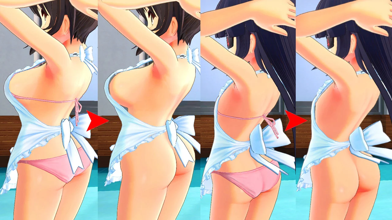 閃乱カグラ Burst Re:Newal Sexy Apron.7z mod