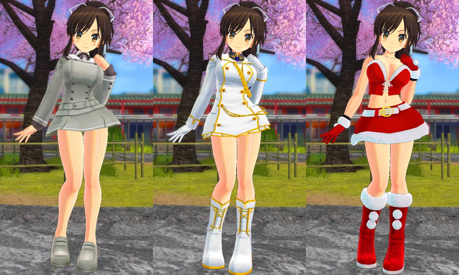 閃乱カグラ Burst Re:Newal Stockingless etc.7z mod