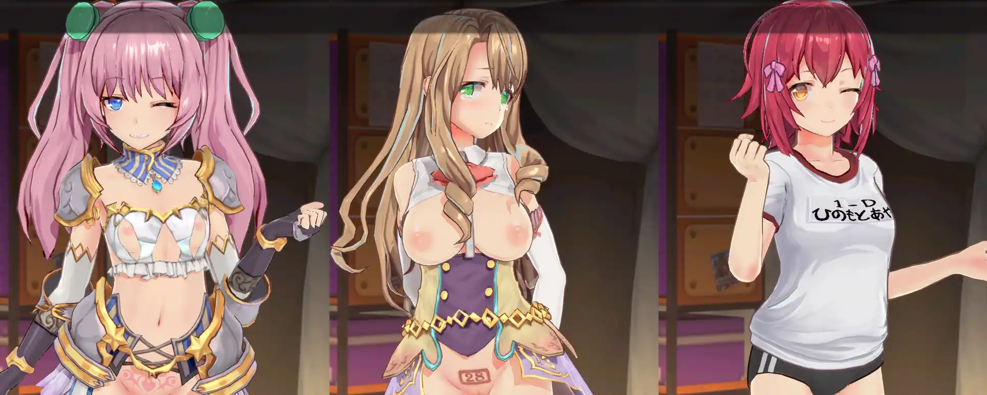 バレットガールズ ファンタジア シルヴィア・サリア向けヌードテクスチャ mod