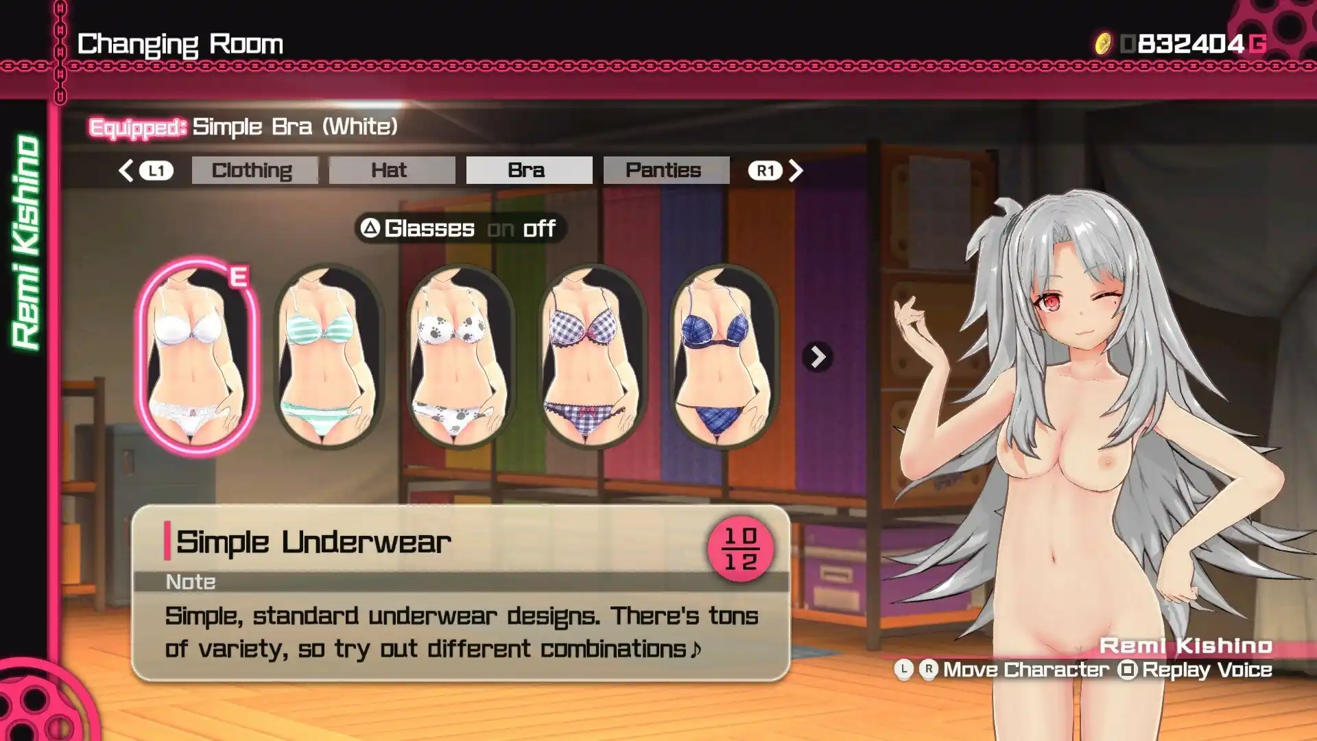 バレットガールズ ファンタジア 木住野玲美 ホワイトヘア・レッドアイ mod