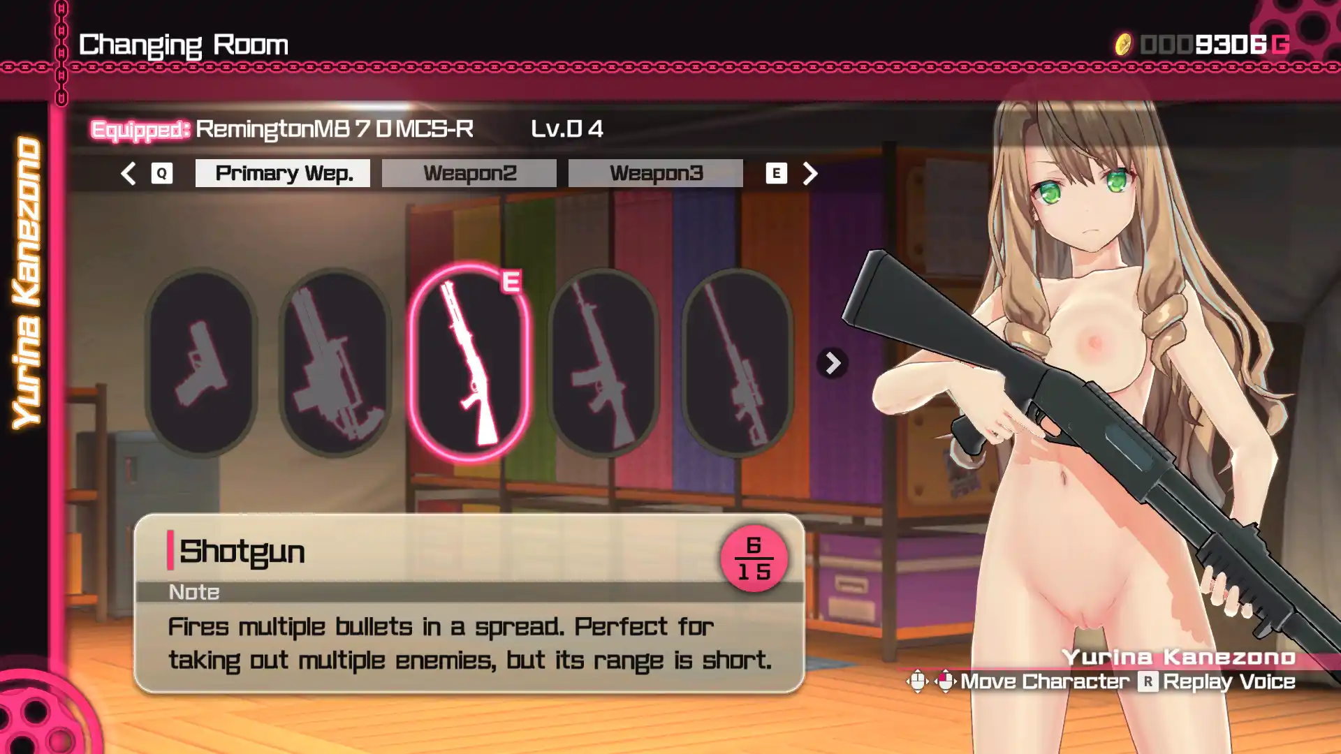 バレットガールズ ファンタジア No Pube Nude Texture mod
