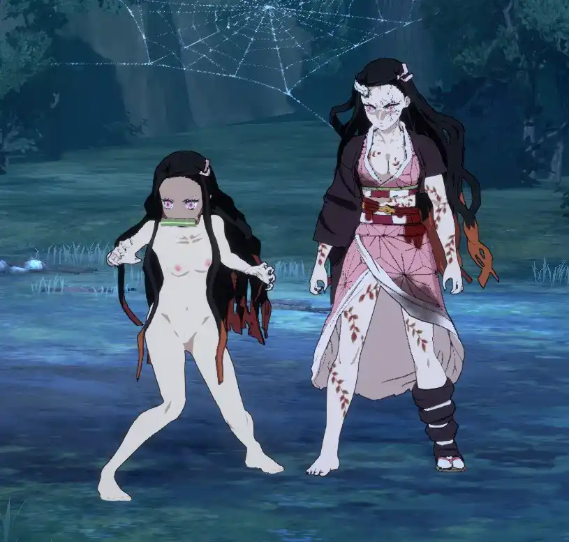 鬼滅の刃 ヒノカミ血風譚2 Nude Nezuko mod