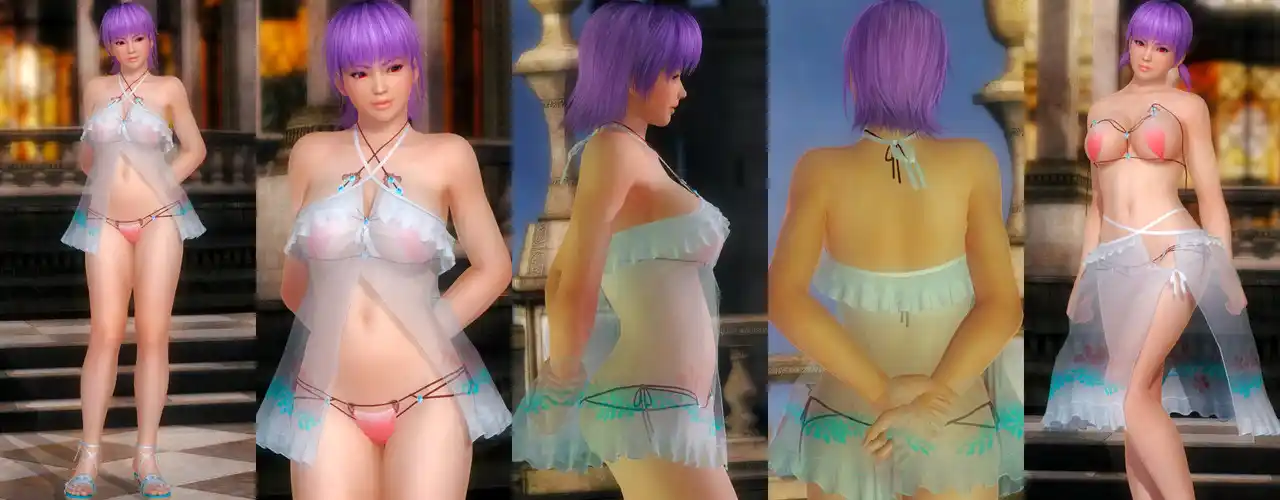 デッドオアアライブ5ラストラウンド あやね Ayane DOAXVV Misty Lily mod