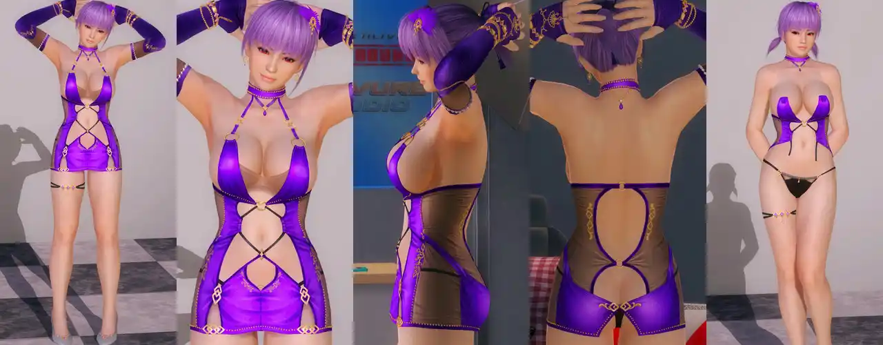 デッドオアアライブ5ラストラウンド あやね Ayane DOAXVV Nocturne Desire mod