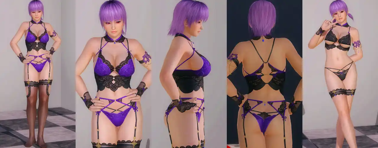 デッドオアアライブ5ラストラウンド あやね Ayane DOAXVV Tandem Ember mod