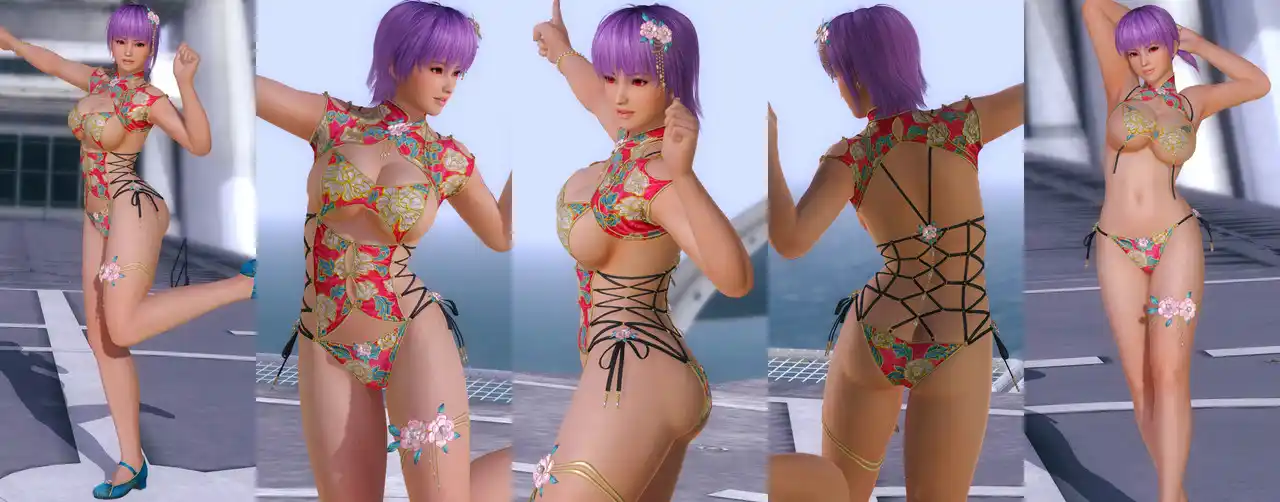デッドオアアライブ5ラストラウンド あやね Ayane DOAXVV Flourishing Blossom mod