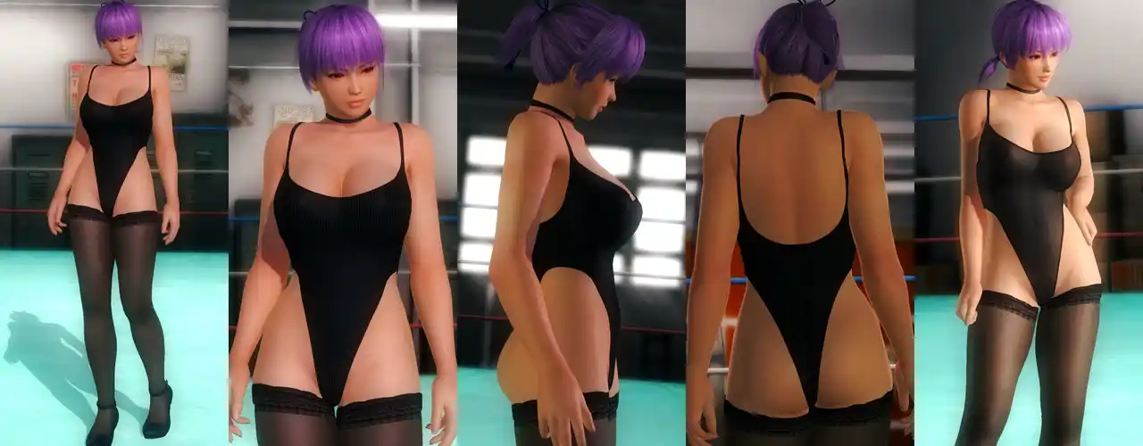 デッドオアアライブ5ラストラウンド あやね Ayane DOAX Bodysuit Stockings mod