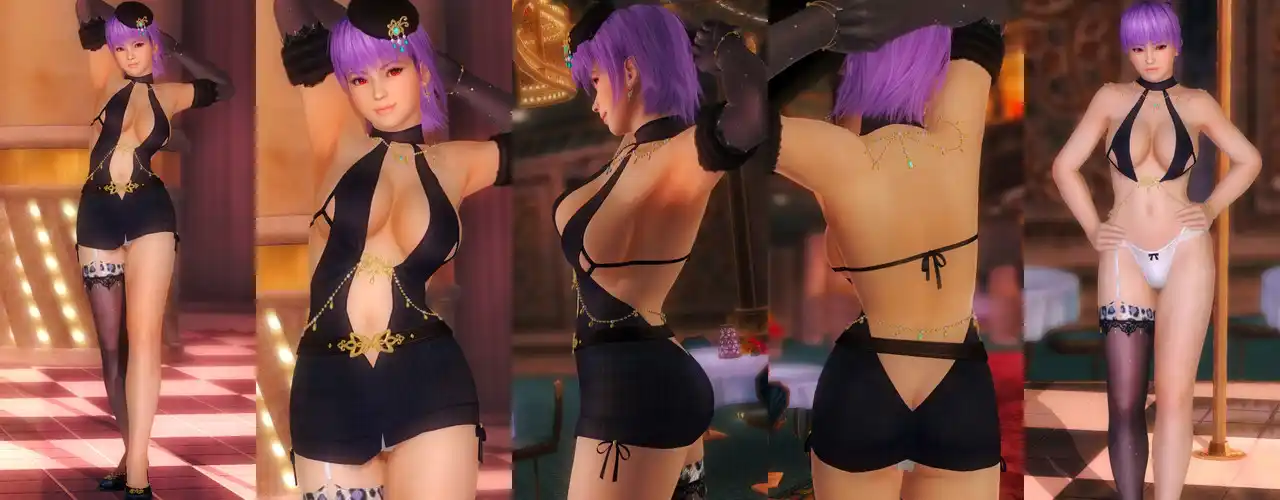デッドオアアライブ5ラストラウンド あやね Ayane DOAXVV Nocturne Romanza mod