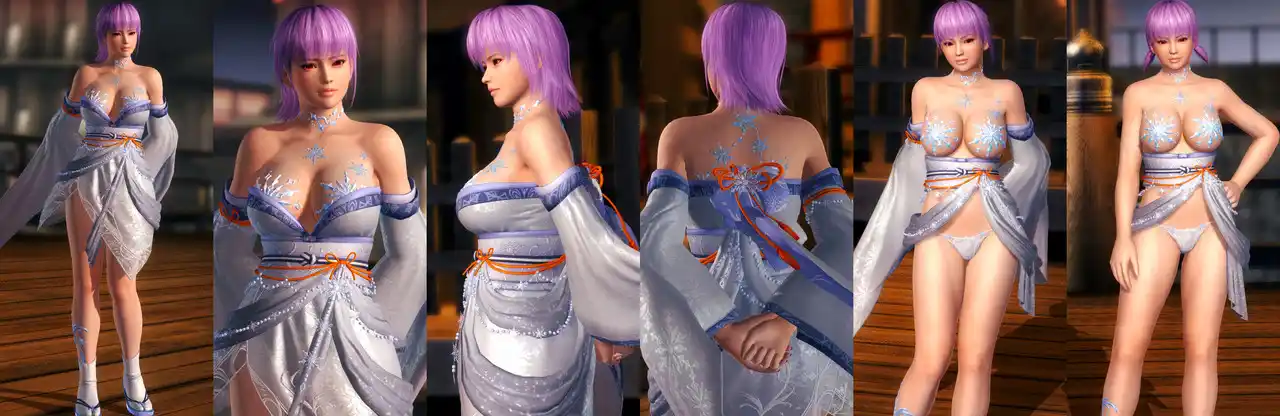 デッドオアアライブ5ラストラウンド あやね Ayane DOAXVV Ice Moon Fairy mod