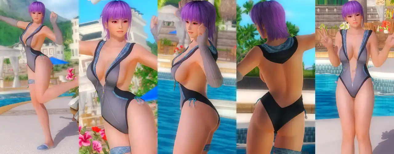デッドオアアライブ5ラストラウンド あやね Ayane DOAXVV Wake Up Parka mod