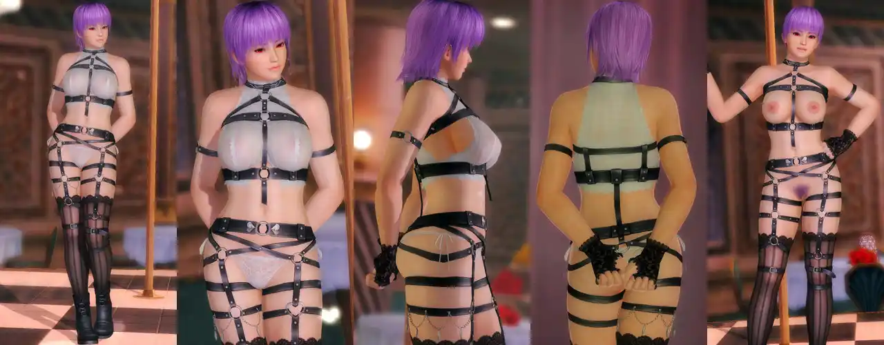 デッドオアアライブ5ラストラウンド あやね Ayane DOAXVV Venus Cage Nude mod