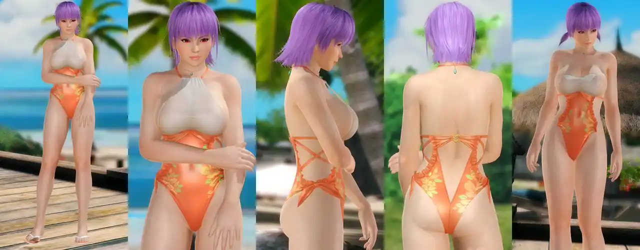 デッドオアアライブ5ラストラウンド あやね Ayane DOAXVV Sunshine Plage mod