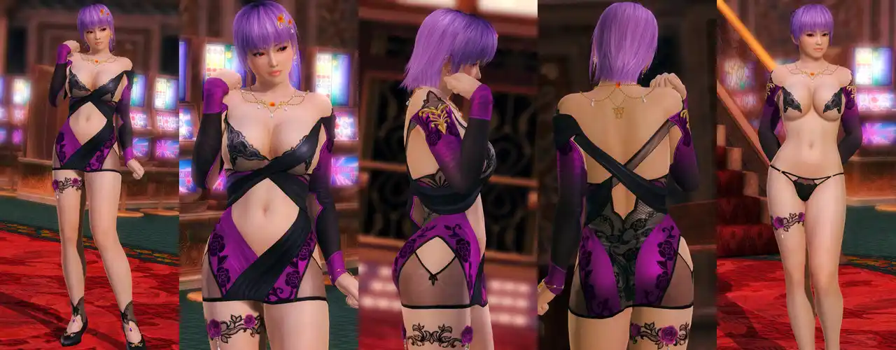 デッドオアアライブ5ラストラウンド あやね Ayane DOAXVV Nocturne Rapport mod