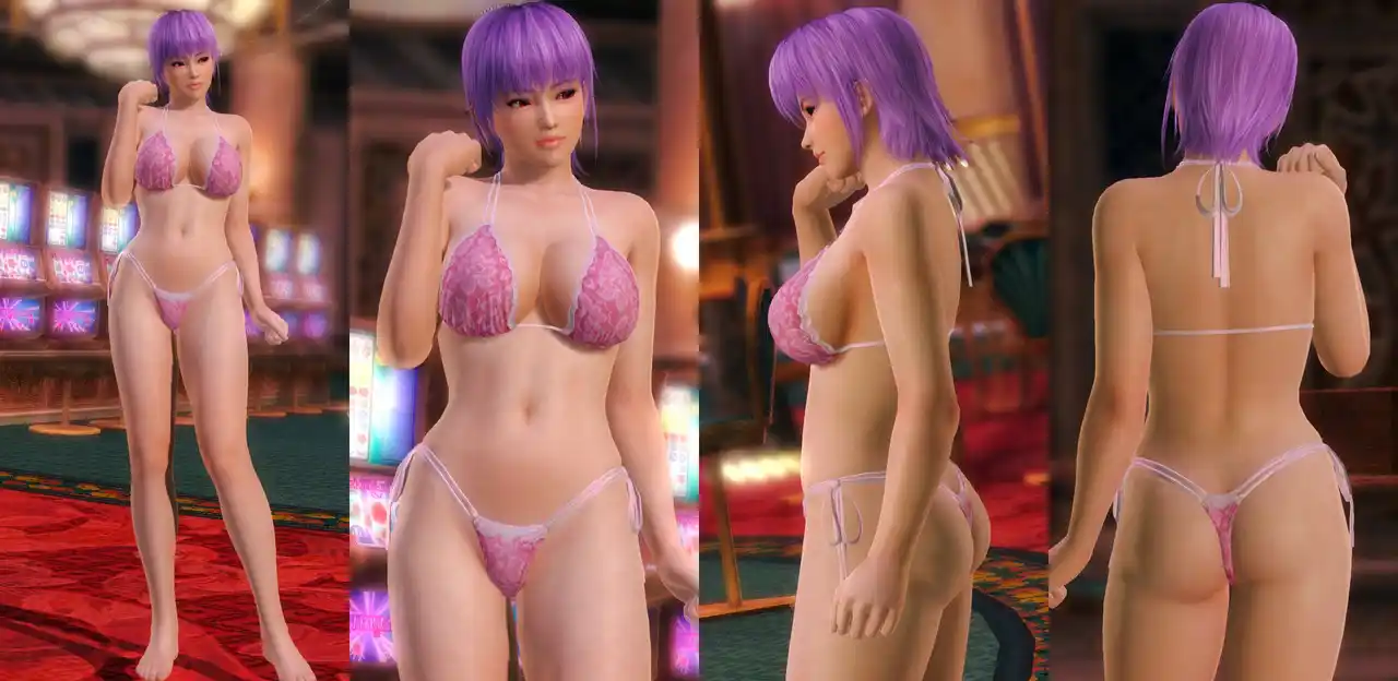 デッドオアアライブ5ラストラウンド あやね Ayane DOAX3 S Violet mod