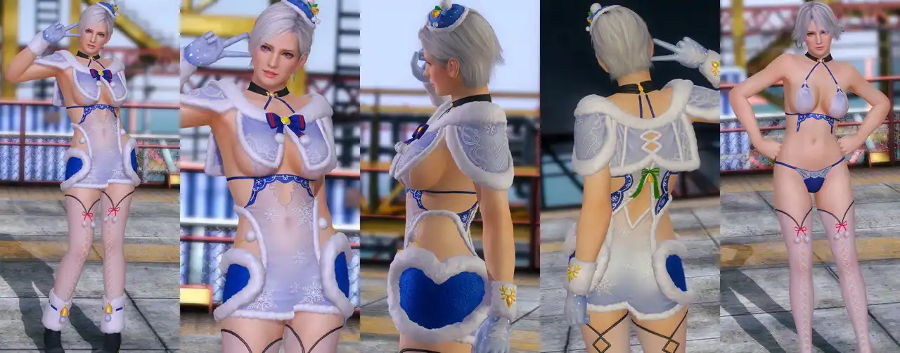 デッドオアアライブ5ラストラウンド クリスティ Christie DOAXVV Ciel Frost mod