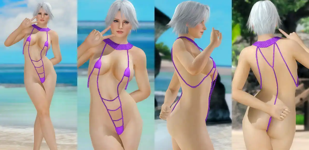デッドオアアライブ5ラストラウンド クリスティ Christie DOAXVV Salmon Roe mod