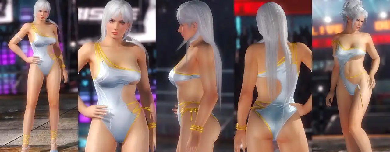 デッドオアアライブ5ラストラウンド クリスティ Christie DOAXVV Sparkling Seafoam mod