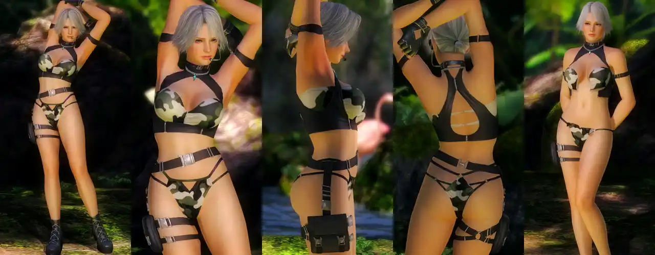 デッドオアアライブ5ラストラウンド クリスティ Christie DOAXVV Stealth Survivor mod