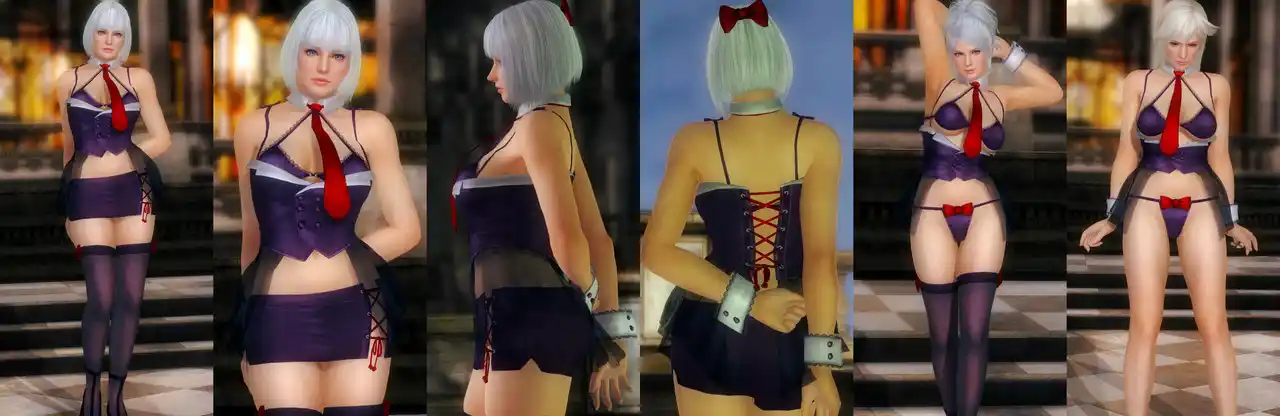 デッドオアアライブ5ラストラウンド クリスティ Christie DOAXVV 2nd Swimsuit Contest Winner mod