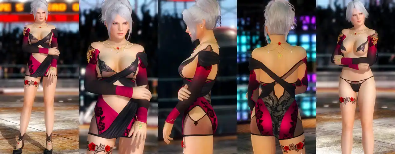 デッドオアアライブ5ラストラウンド クリスティ Christie DOAXVV Nocturne Rapport mod