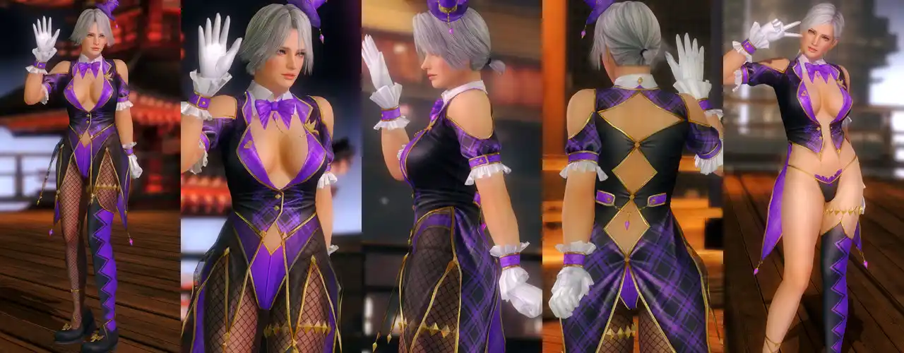 デッドオアアライブ5ラストラウンド クリスティ Christie DOAXVV Magic Trick Hour mod