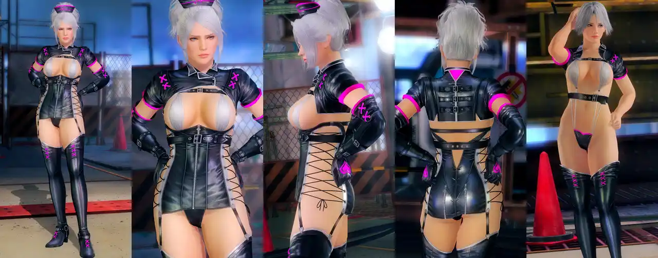 デッドオアアライブ5ラストラウンド クリスティ Christie DOAXVV Black Curiosity mod