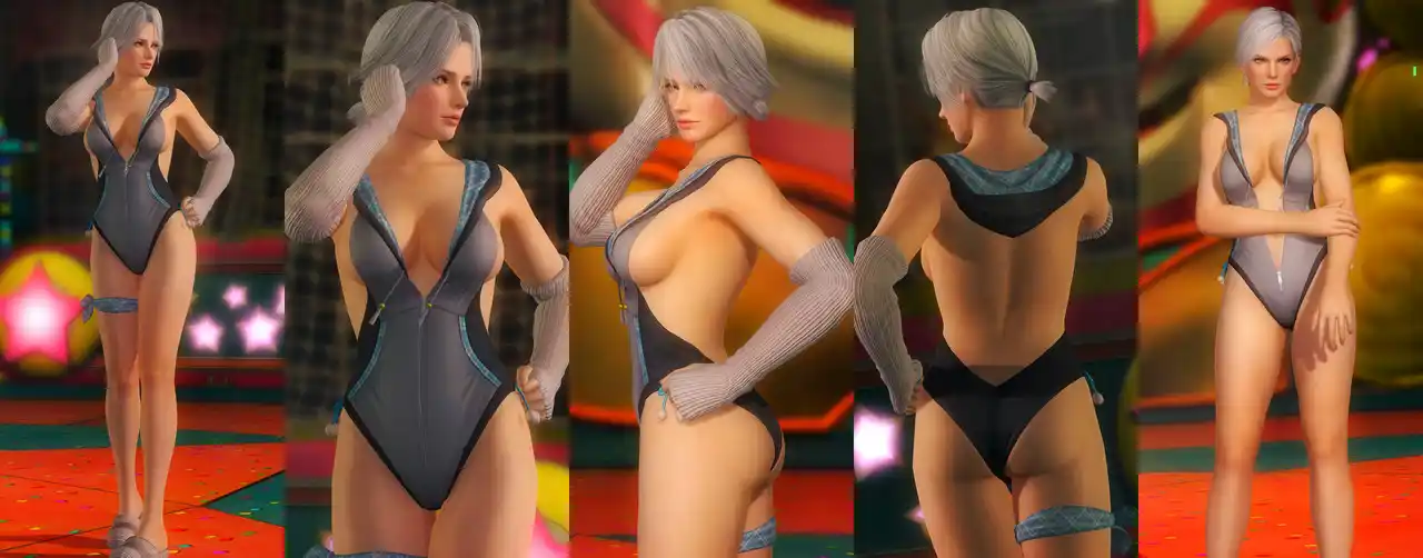 デッドオアアライブ5ラストラウンド クリスティ Christie DOAXVV Wake Up Parka mod