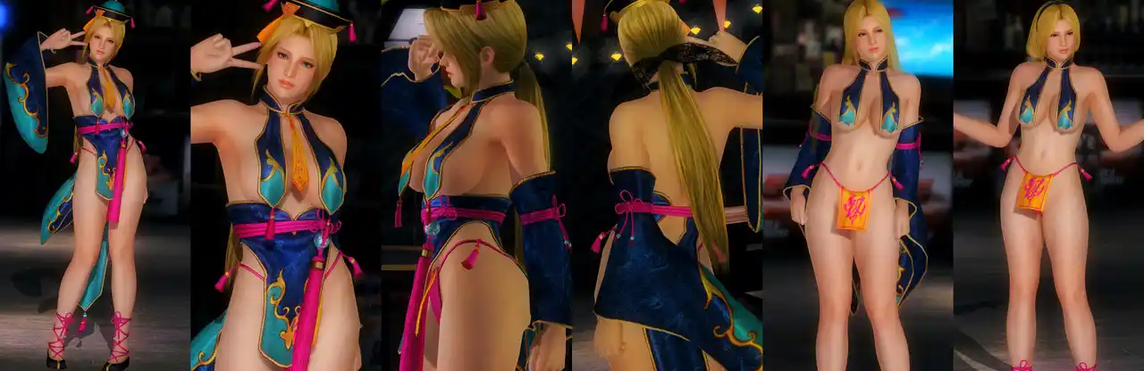 デッドオアアライブ5ラストラウンド エレナ Helena DOAXVV Moonlight Shadow mod